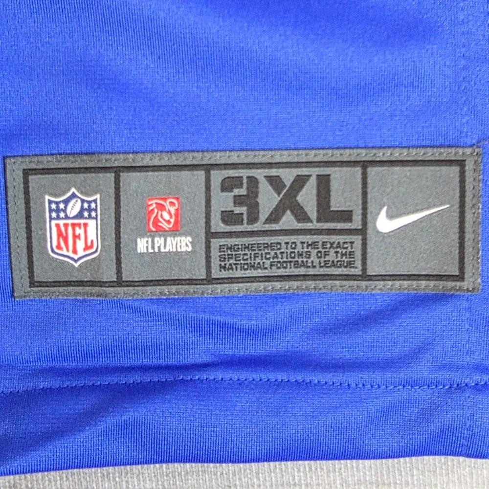 Nike Cooper Kupp Los Angeles Rams Jersey Mens 3XL Blue NFL Game Day Fan Gear